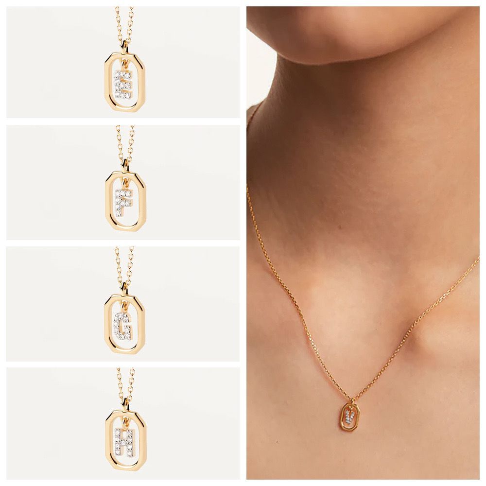 Alphabet Letter Necklace