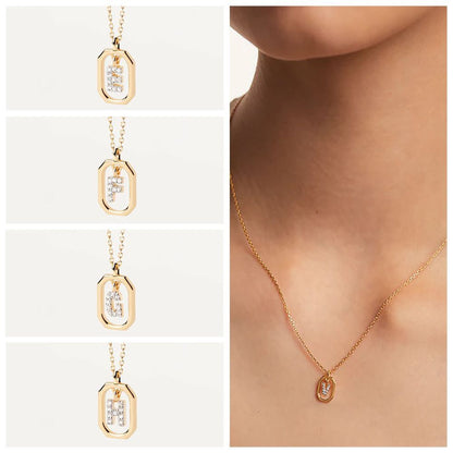 Alphabet Letter Necklace