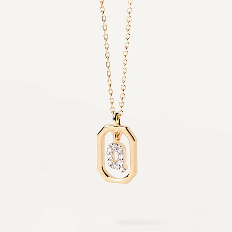 Alphabet Letter Necklace
