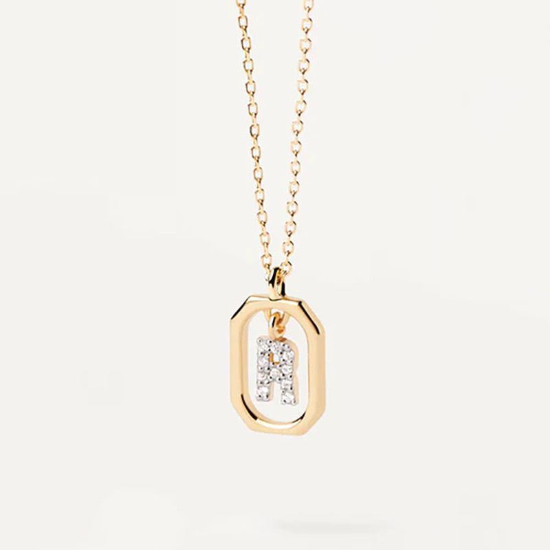 Alphabet Letter Necklace