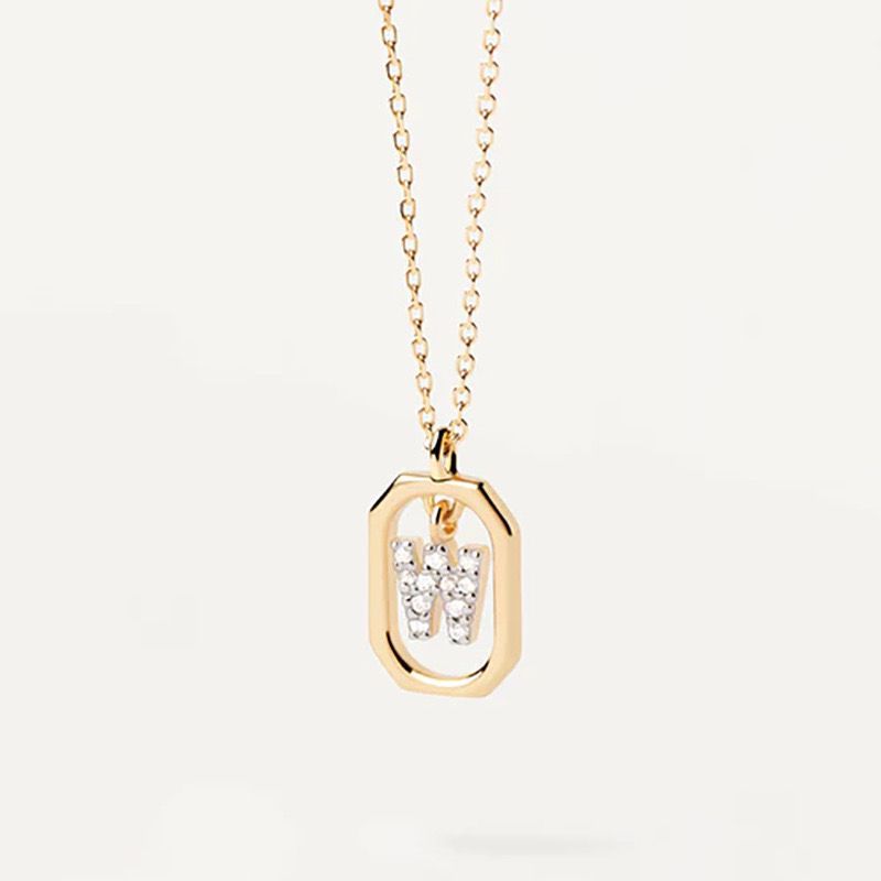Alphabet Letter Necklace