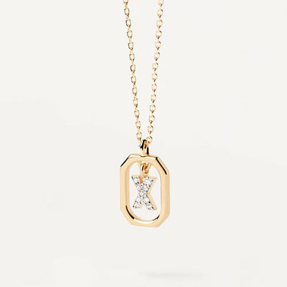Alphabet Letter Necklace