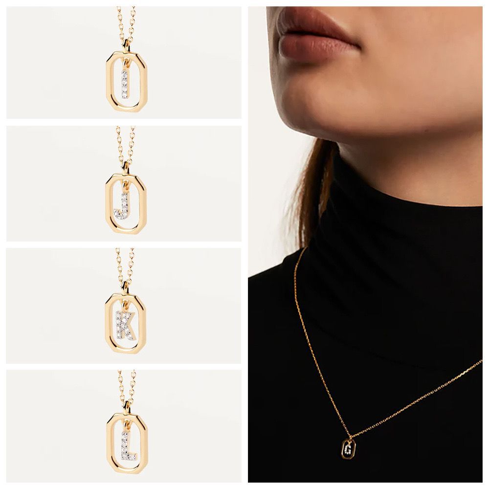 Alphabet Letter Necklace