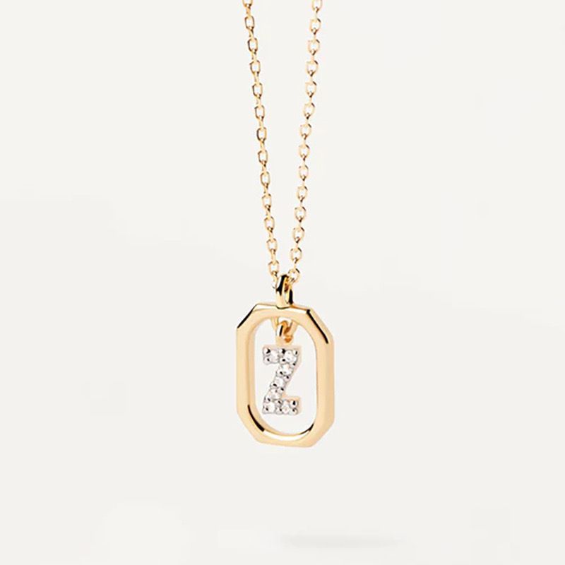 Alphabet Letter Necklace