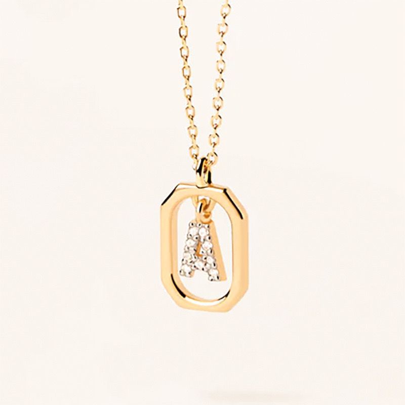 Alphabet Letter Necklace