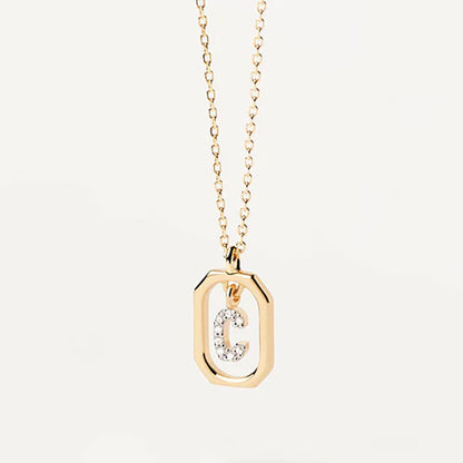 Alphabet Letter Necklace