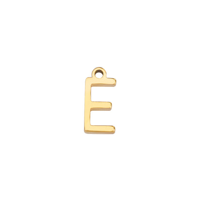 Alphabet Letter Pendant Charm