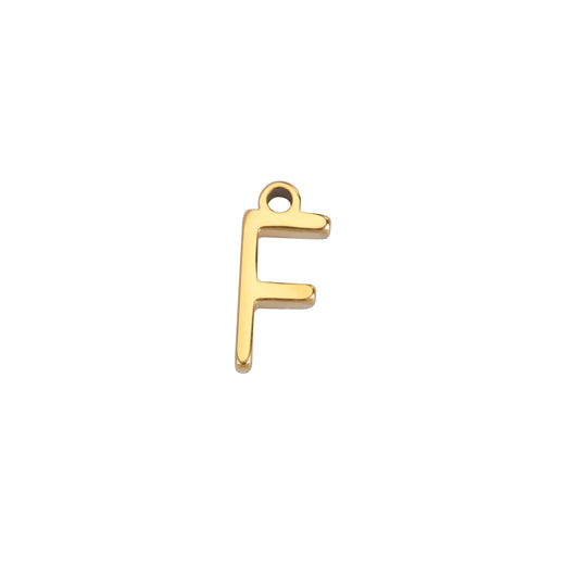 Alphabet Letter Pendant Charm