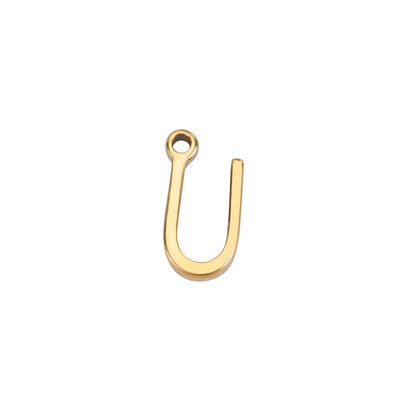Alphabet Letter Pendant Charm
