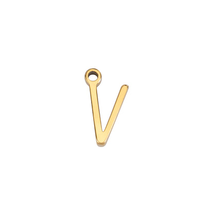 Alphabet Letter Pendant Charm