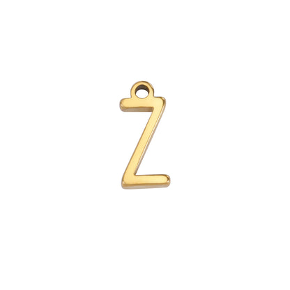 Alphabet Letter Pendant Charm