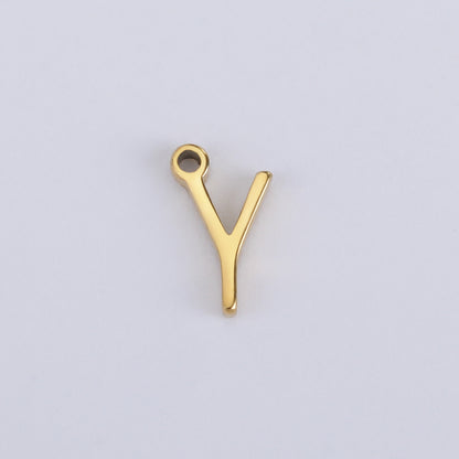 Alphabet Letter Pendant Charm