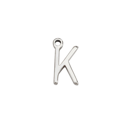 Alphabet Letter Pendant Charm