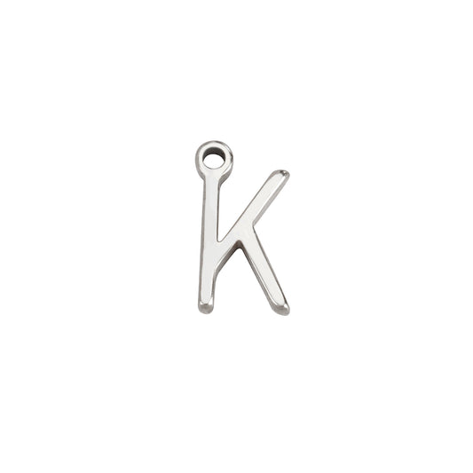 Alphabet Letter Pendant Charm