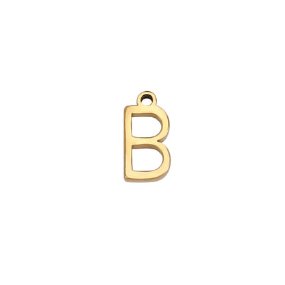 Alphabet Letter Pendant Charm