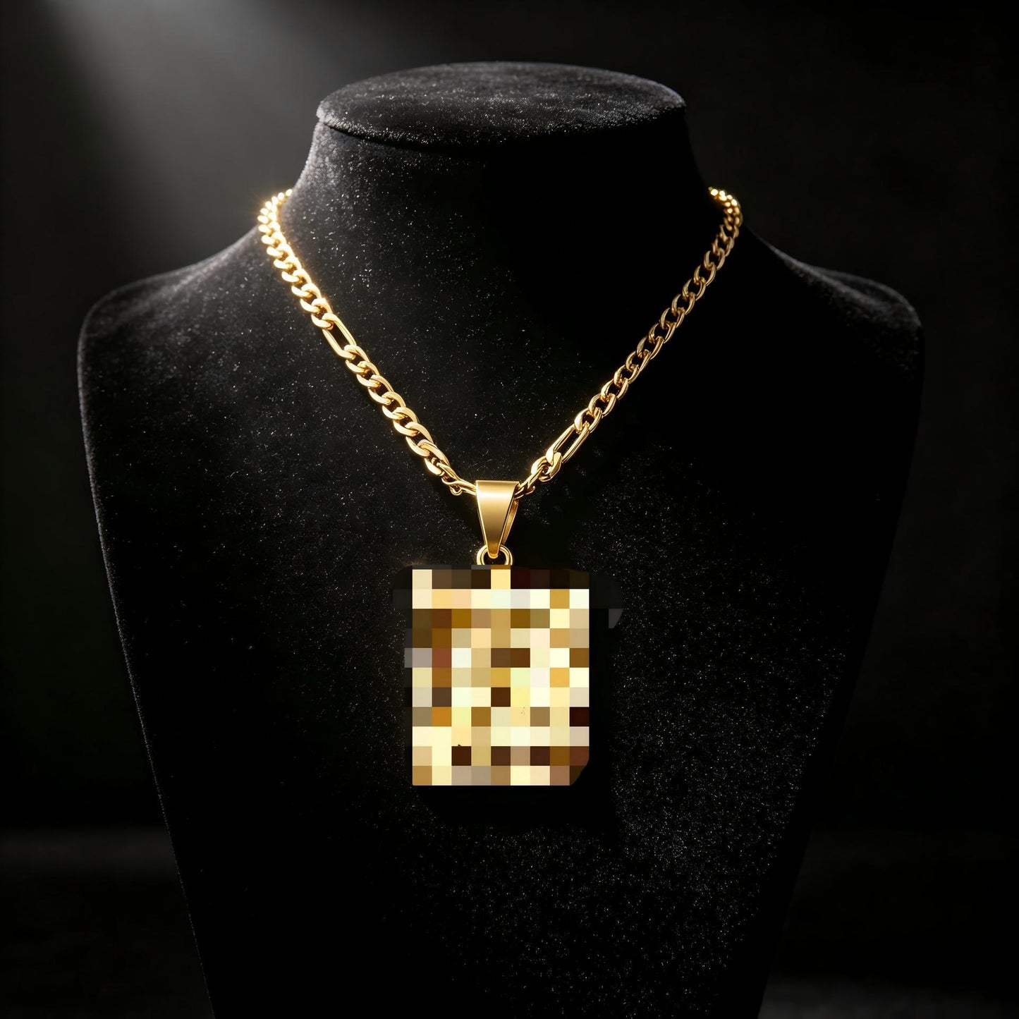 Alphabet Letter Pendant Necklace