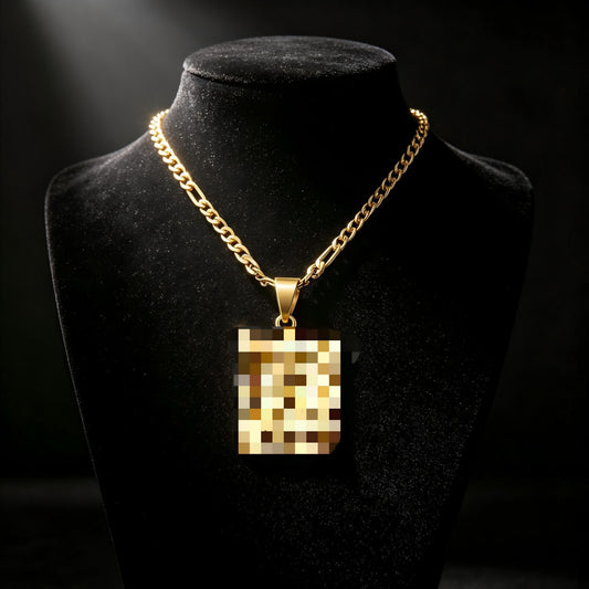 Alphabet Letter Pendant Necklace