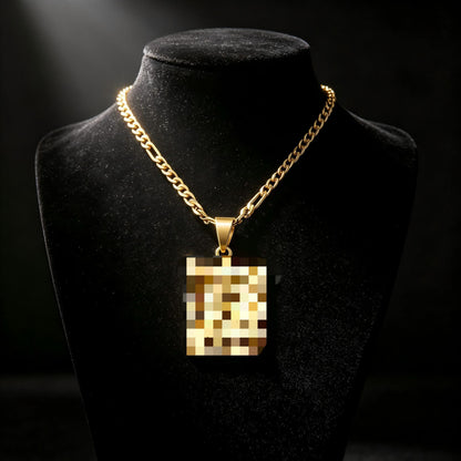 Alphabet Letter Pendant Necklace