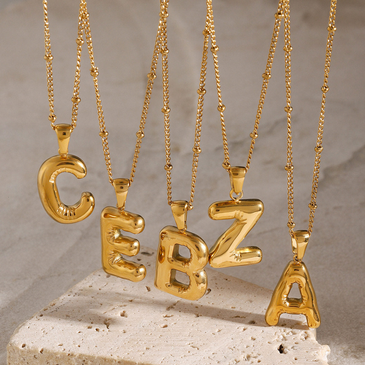 Alphabet Necklace Pendant