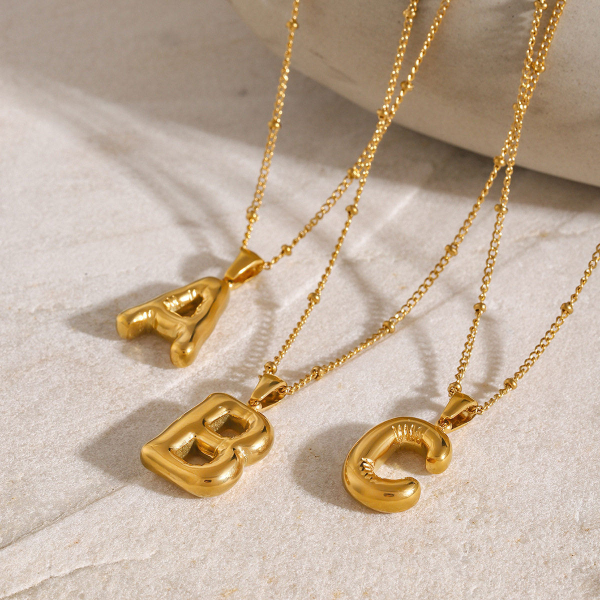 Alphabet Necklace Pendant