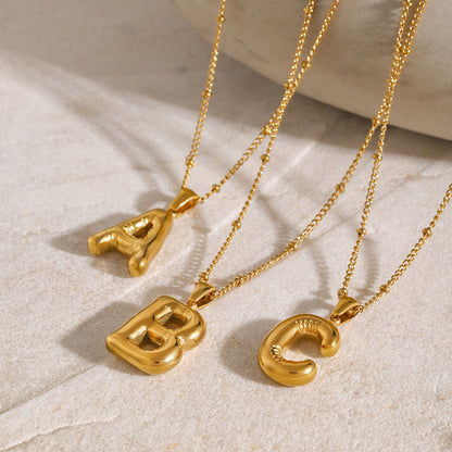Alphabet Necklace Pendant