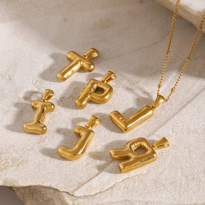 Alphabet Necklace Pendant