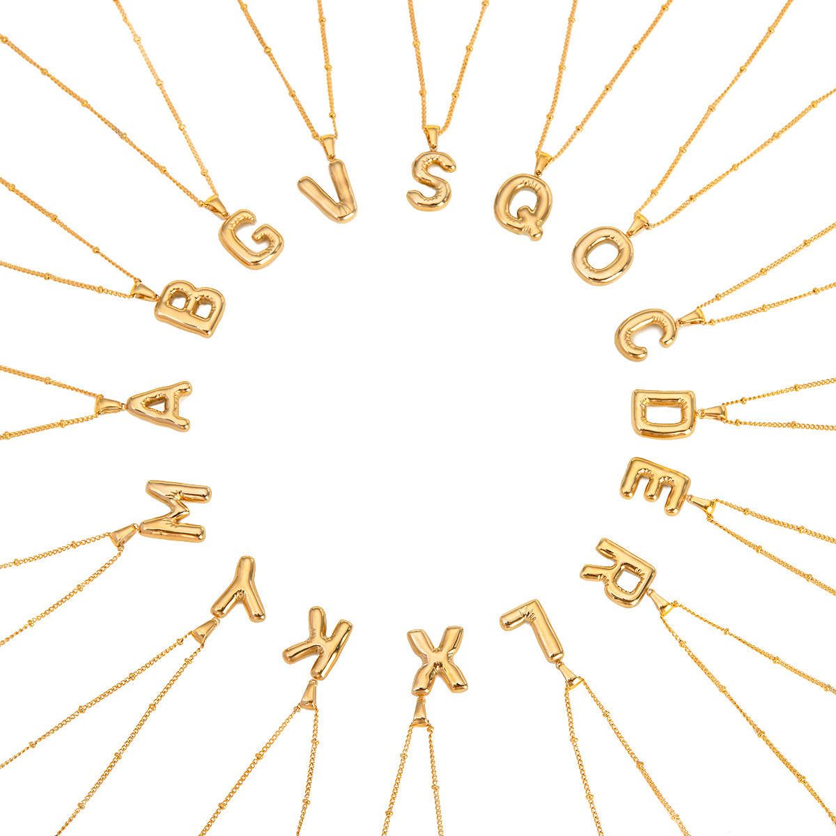 Alphabet Necklace Pendant