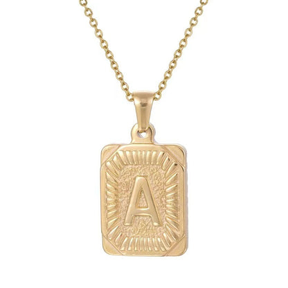 Alphabet necklace