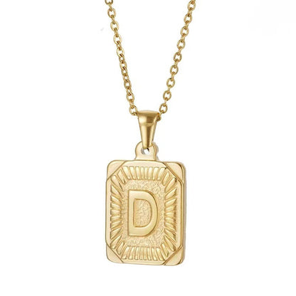 Alphabet necklace