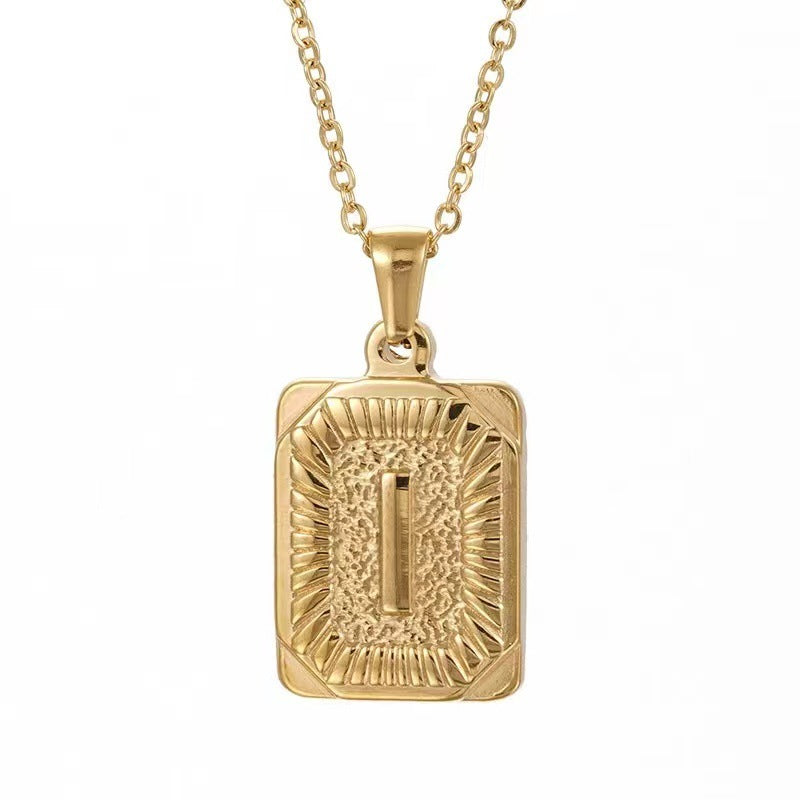 Alphabet necklace