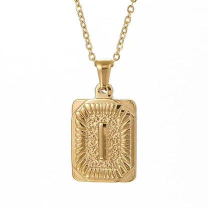 Alphabet necklace