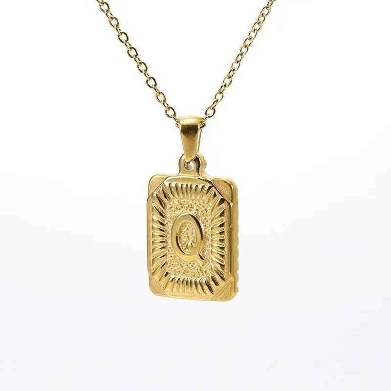 Alphabet necklace