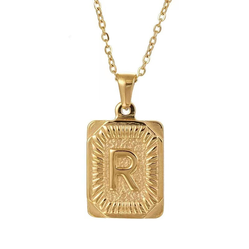 Alphabet necklace