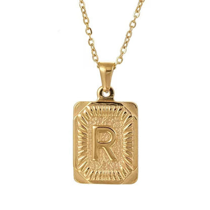 Alphabet necklace
