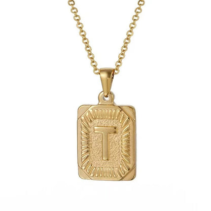 Alphabet necklace