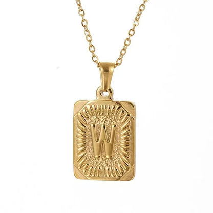 Alphabet necklace