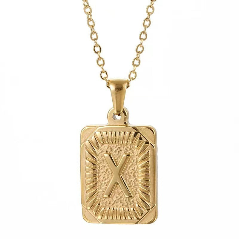 Alphabet necklace
