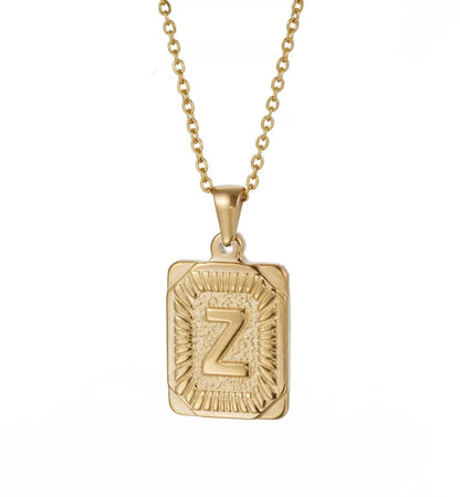 Alphabet necklace