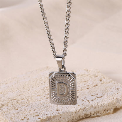 Alphabet necklace