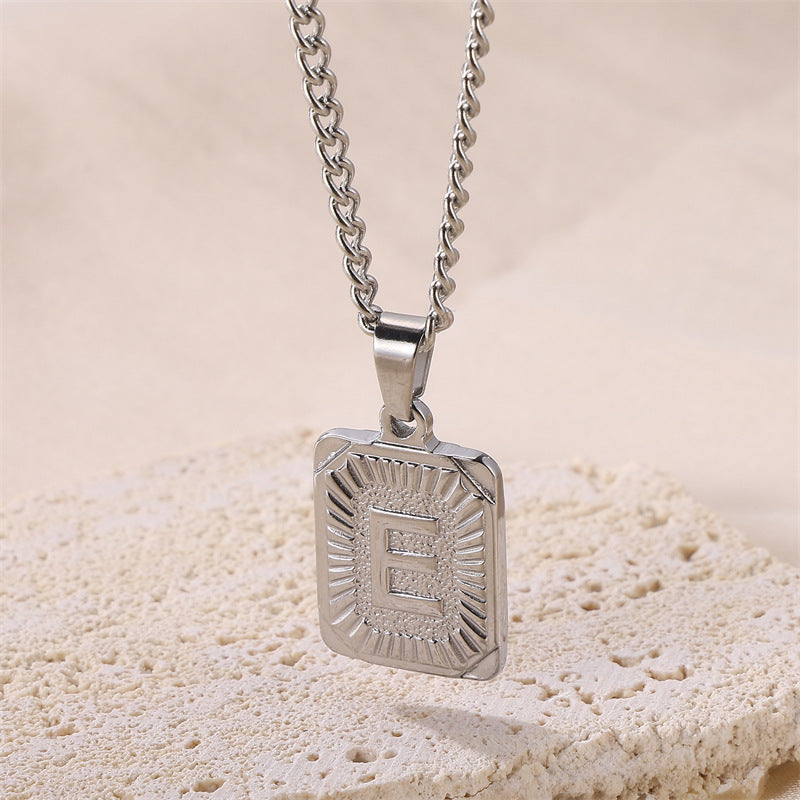 Alphabet necklace