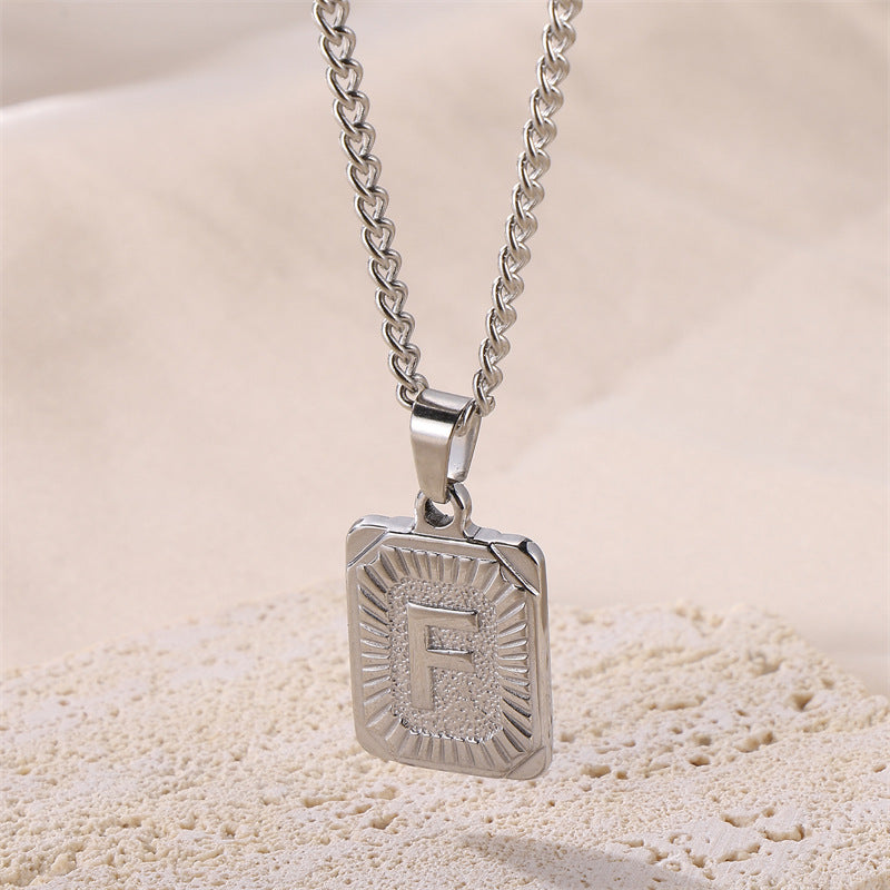 Alphabet necklace