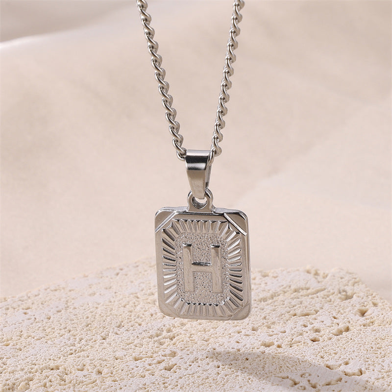 Alphabet necklace