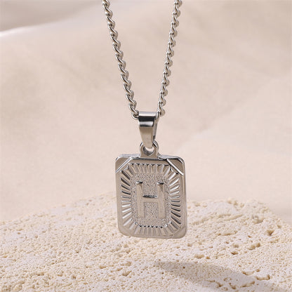 Alphabet necklace