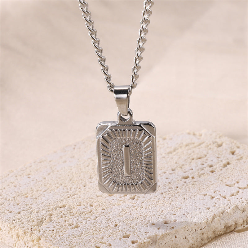 Alphabet necklace