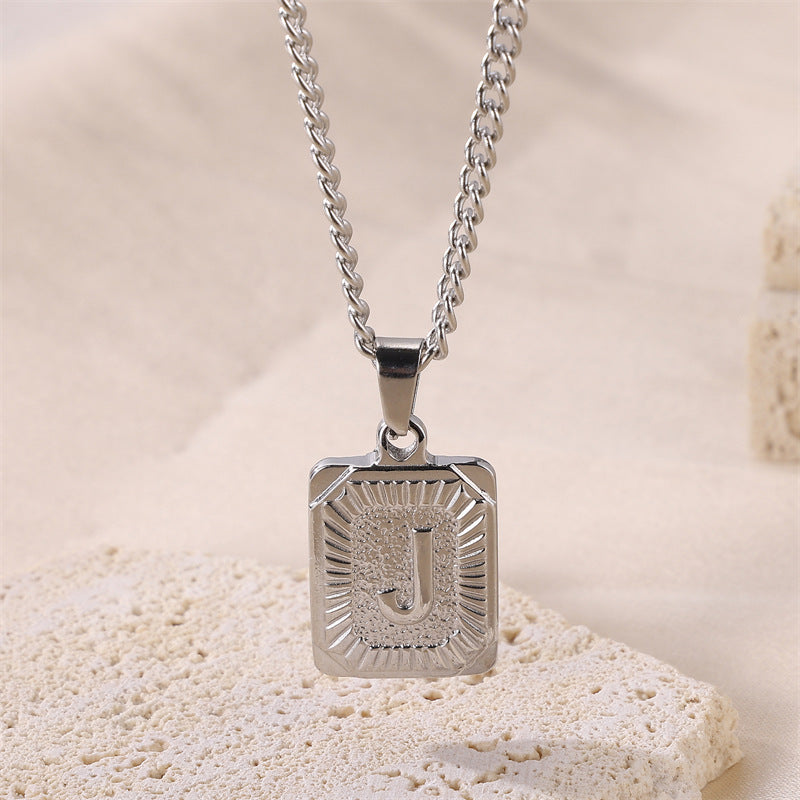 Alphabet necklace