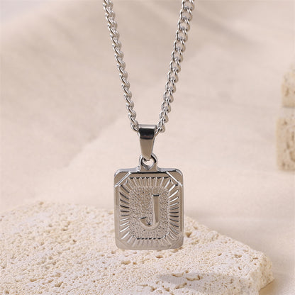 Alphabet necklace