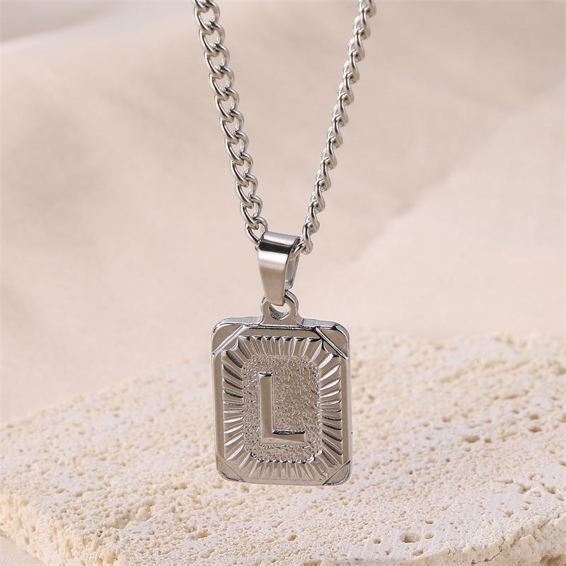 Alphabet necklace