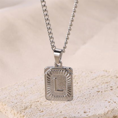 Alphabet necklace