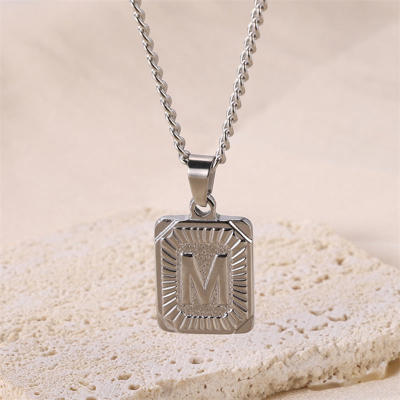 Alphabet necklace