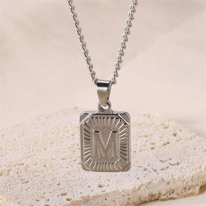 Alphabet necklace